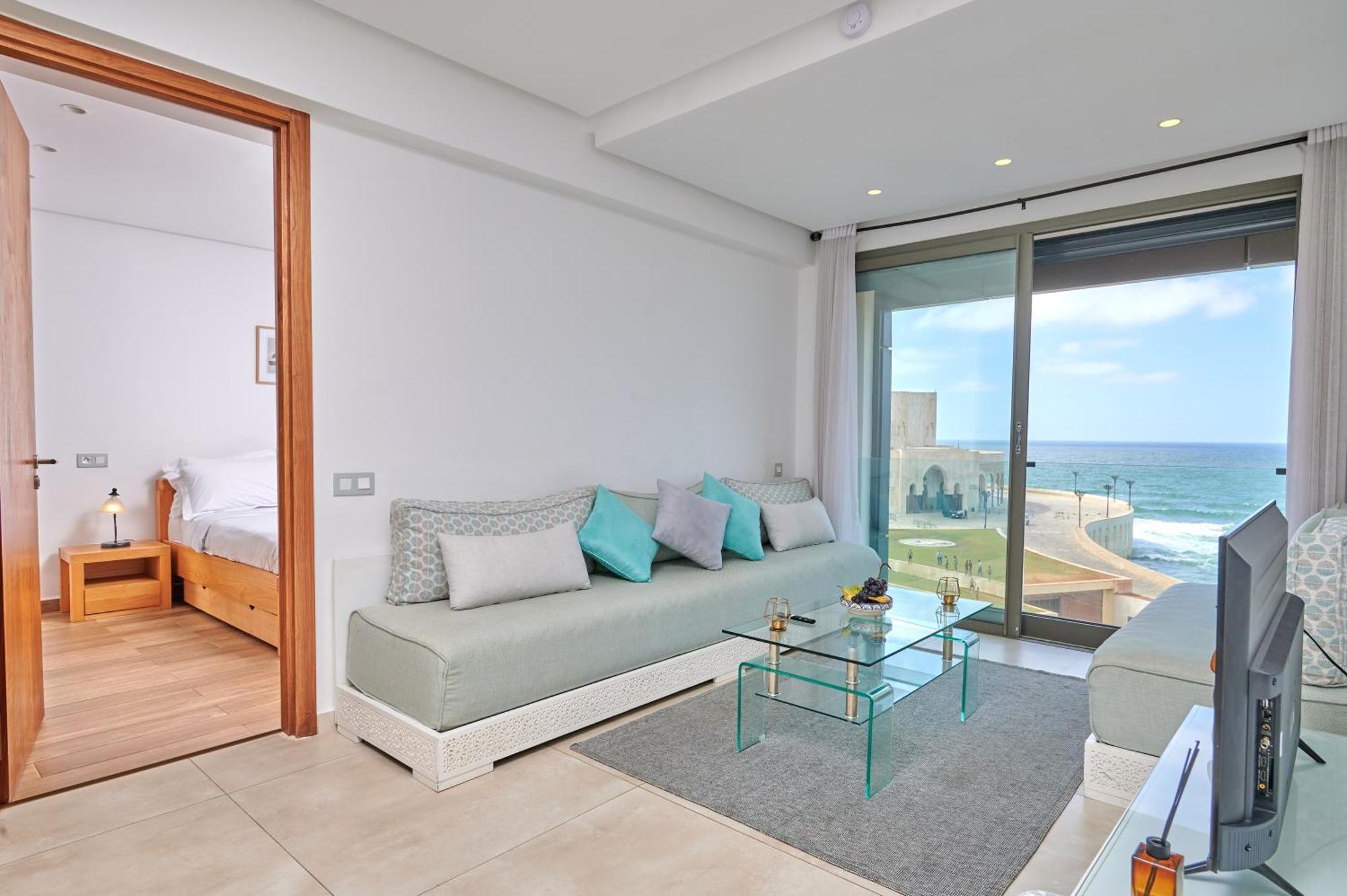 Apartment Sea View B23 - Mosquee Hassan II - By Thecasaedition Casablanca Eksteriør billede
