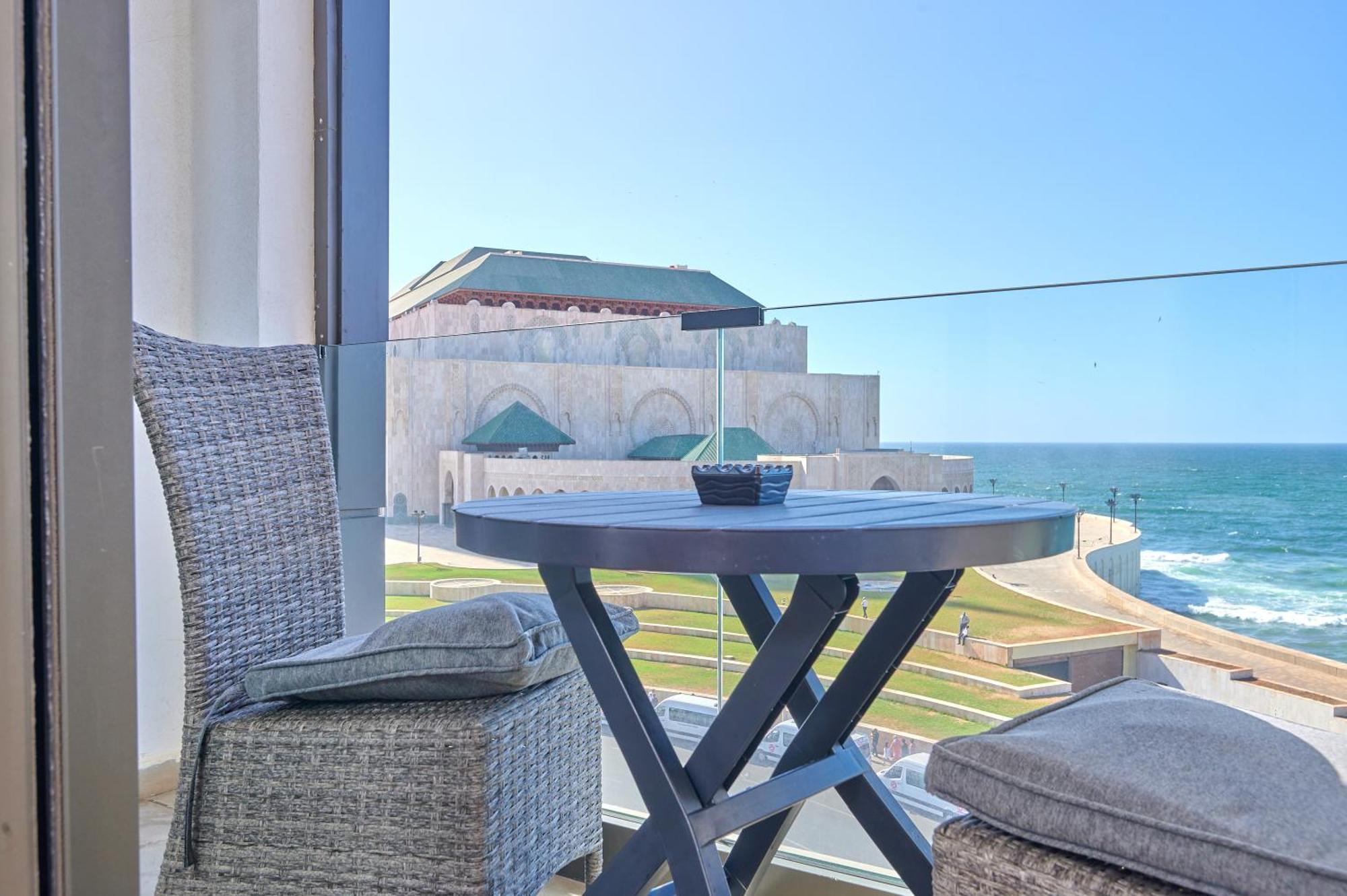 Apartment Sea View B23 - Mosquee Hassan II - By Thecasaedition Casablanca Eksteriør billede