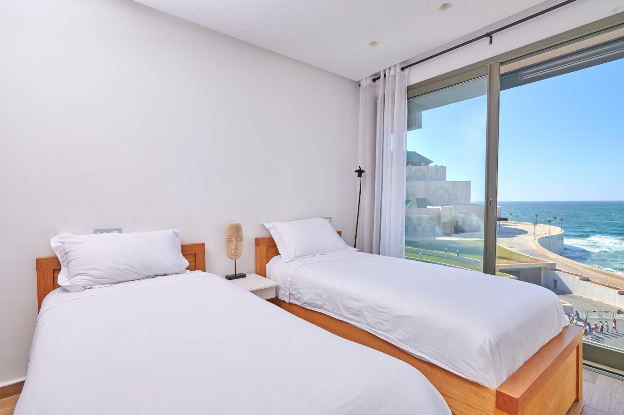 Apartment Sea View B23 - Mosquee Hassan II - By Thecasaedition Casablanca Eksteriør billede